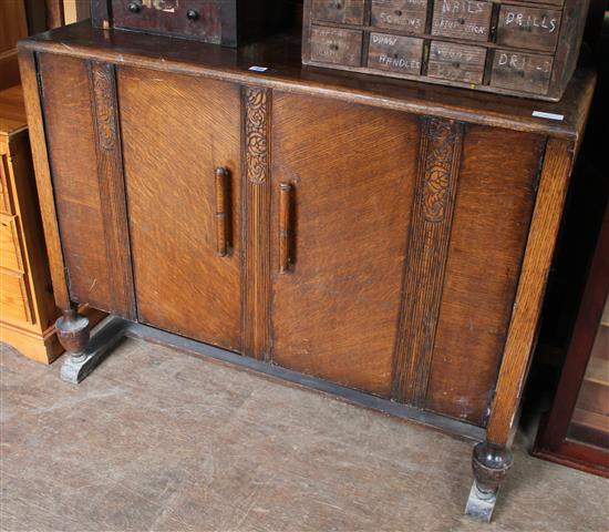 1930s oak sideboard
